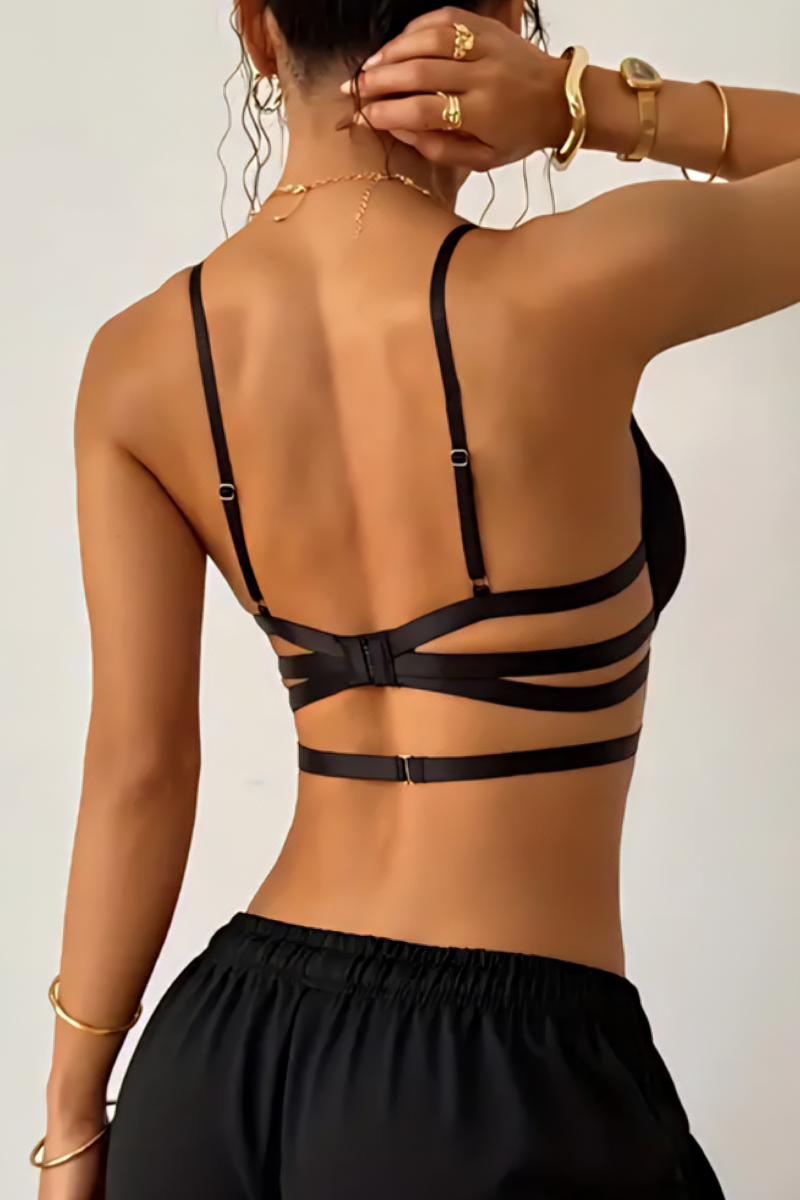 Top | Tel/ 001/ Negro
