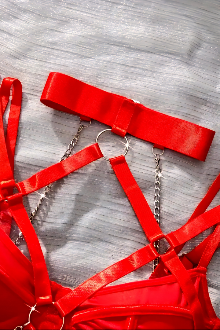 Conjunto | Tel/ 001/ Rojo