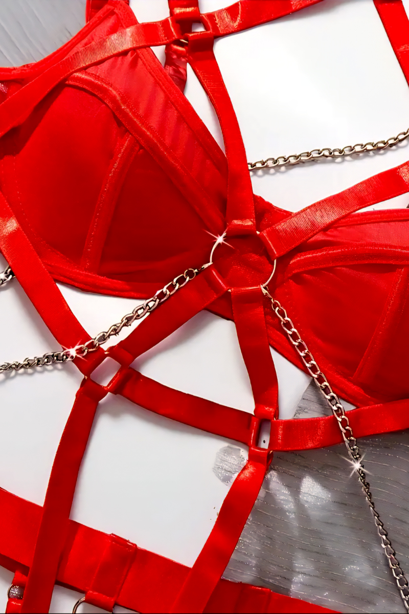 Conjunto | Tel/ 001/ Rojo