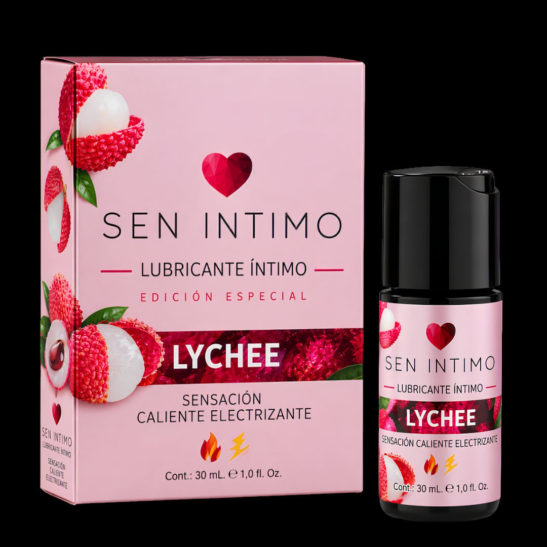 Lubricante Sabor a Lychee | Caliente Electrizante | Sen Intimo