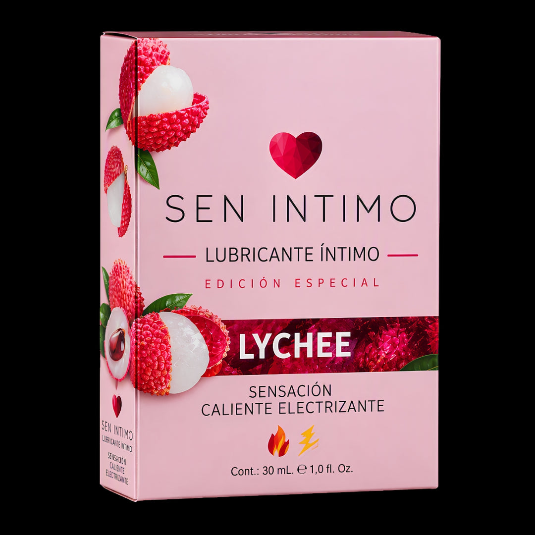 Lubricante Sabor a Lychee | Caliente Electrizante | Sen Intimo
