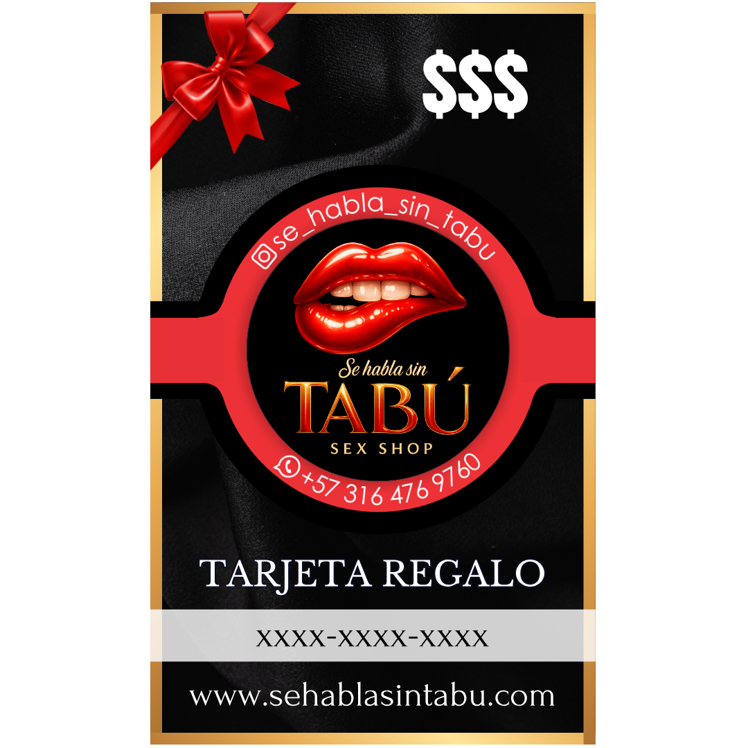 Tarjeta Regalo Sin Tabú