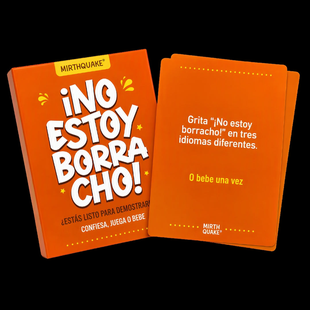¡No Estoy Borracho!  Juego de Cartas