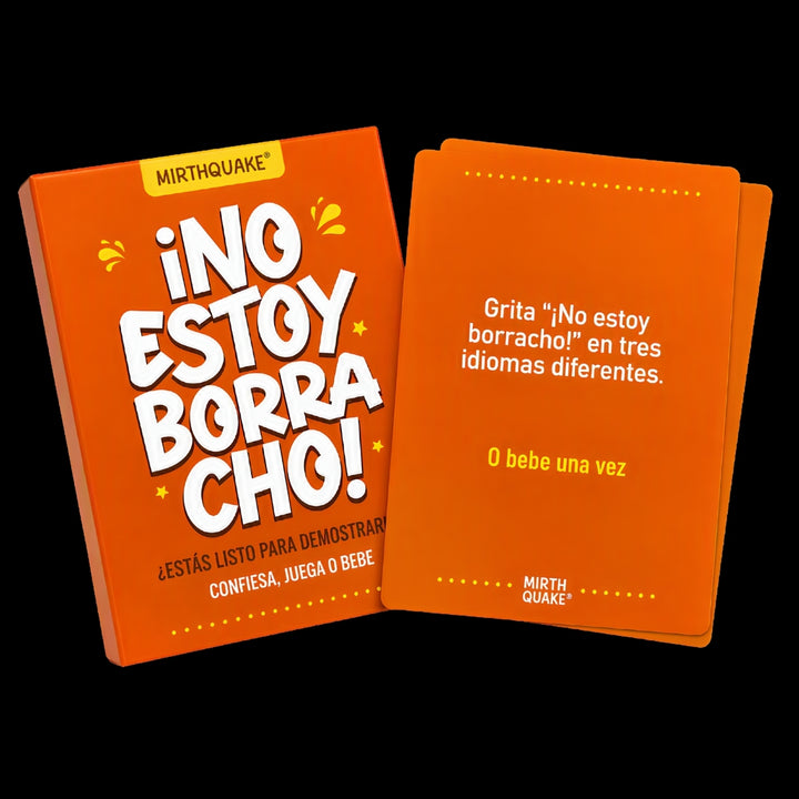 ¡No Estoy Borracho!  Juego de Cartas