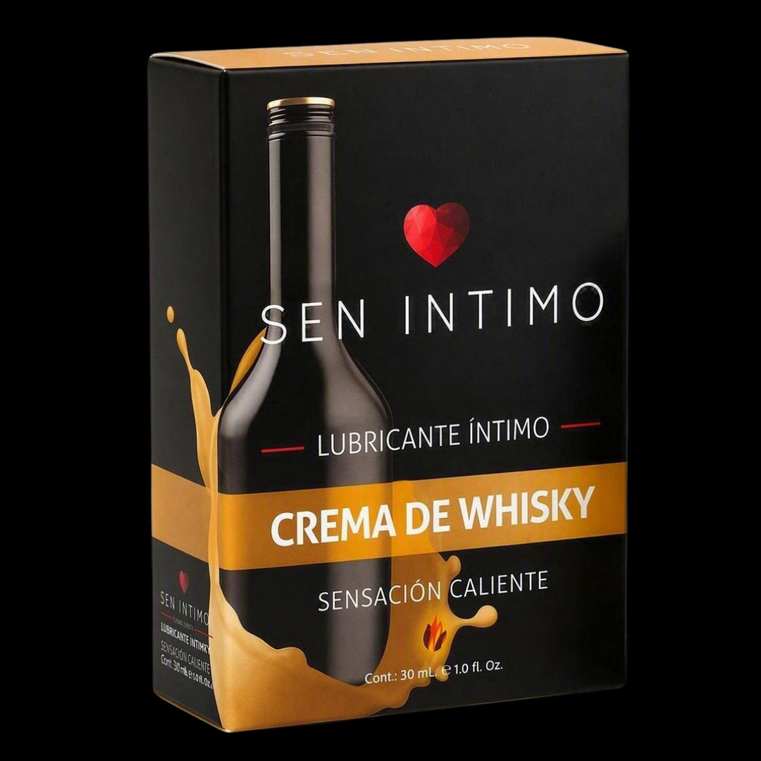 Lubricante Sabor a Crema de Whisky | Caliente | Sen Intimo