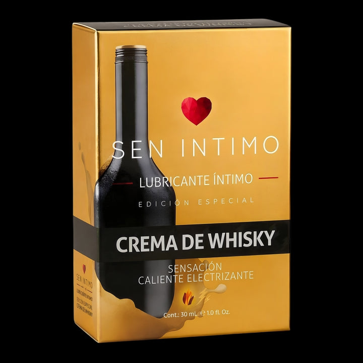 Lubricante Sabor a Crema de Whisky | Electrizante | Sen Intimo