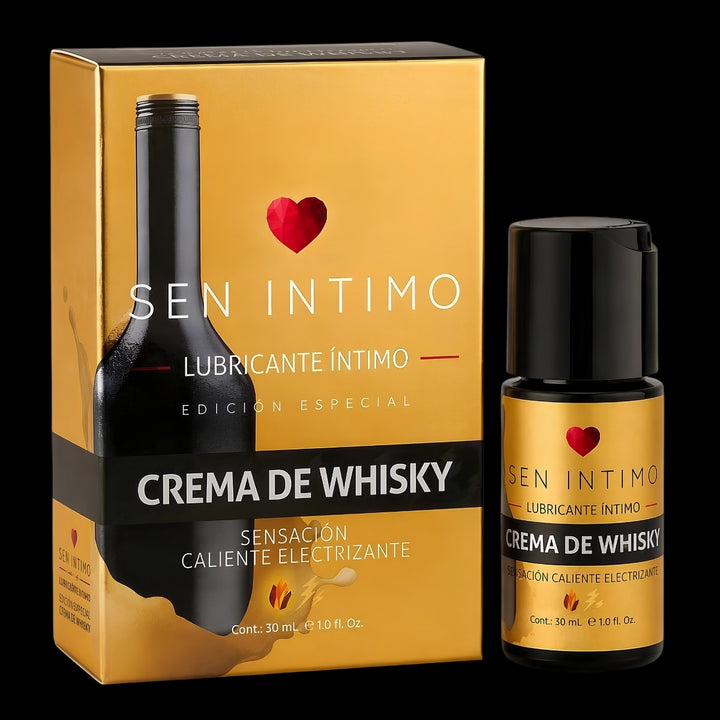 Lubricante Sabor a Crema de Whisky | Electrizante | Sen Intimo