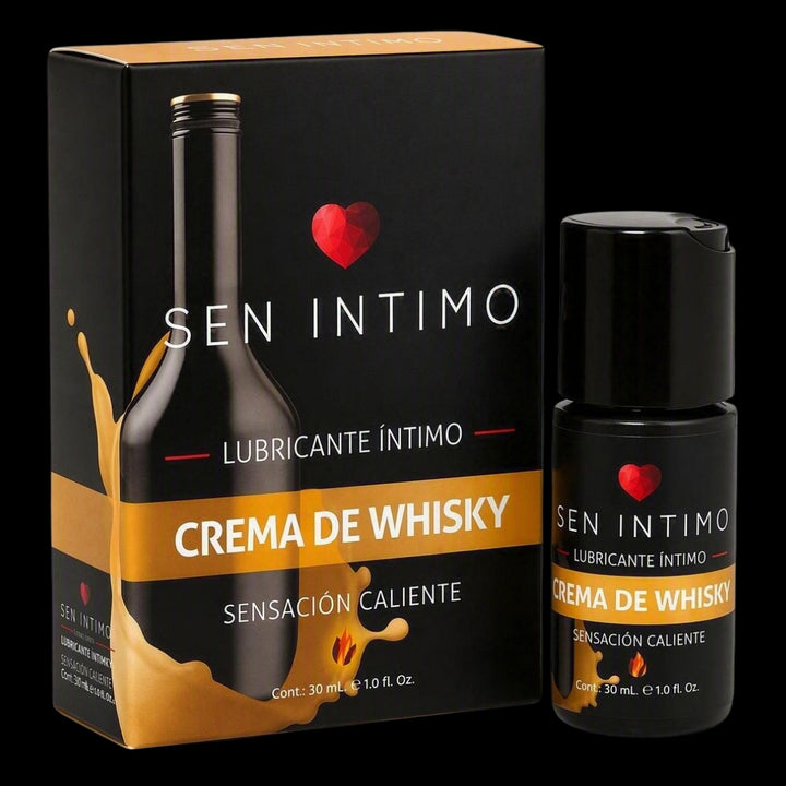 Lubricante Sabor a Crema de Whisky | Caliente | Sen Intimo