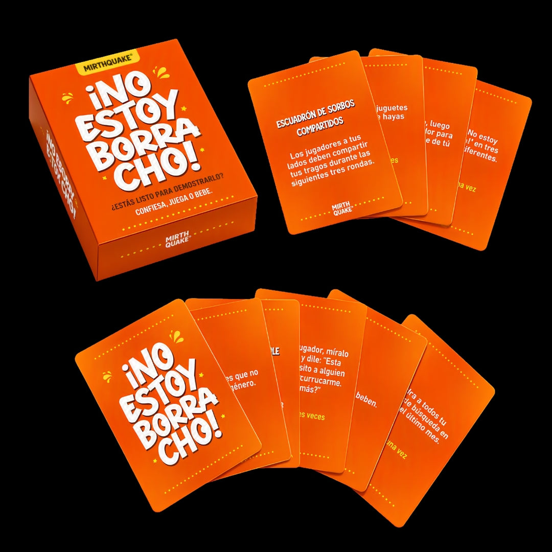 ¡No Estoy Borracho!  Juego de Cartas