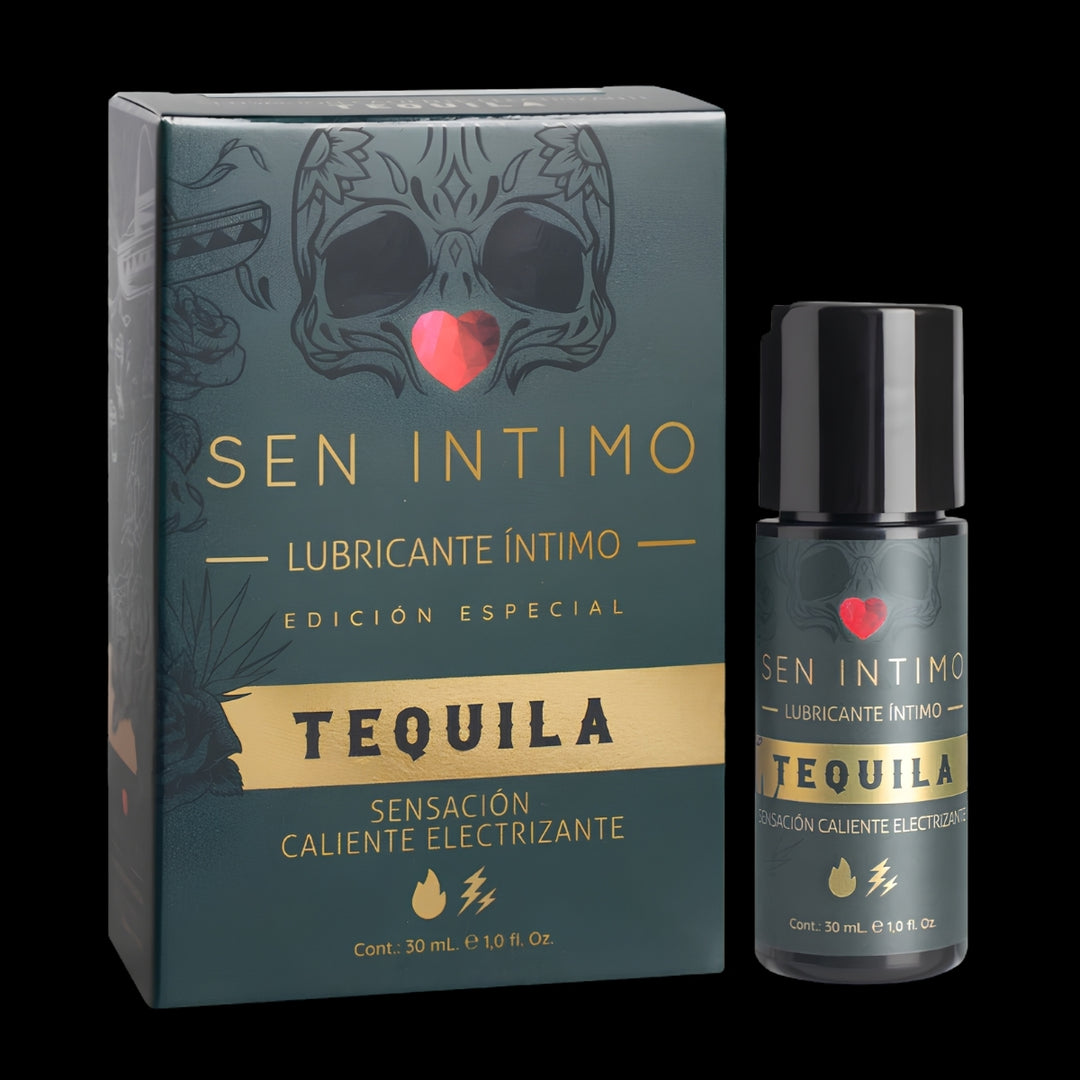 Lubricante Sabor a Tequila | Caliente Electrizante | Sen Intimo